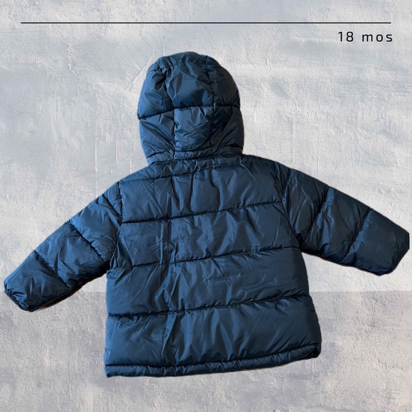 Wonder Nation 18 mos Toddler Puffer Jacket - Picture 2 of 2